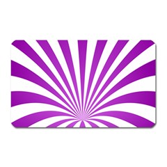 Background Whirl Wallpaper Magnet (rectangular)