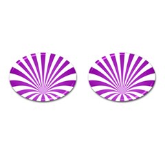 Background Whirl Wallpaper Cufflinks (oval) by Mariart