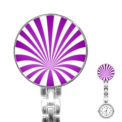 Background Whirl Wallpaper Stainless Steel Nurses Watch by Mariart