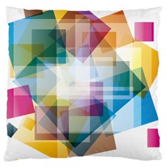 Abstract Background Large Cushion Case (two Sides) by Mariart