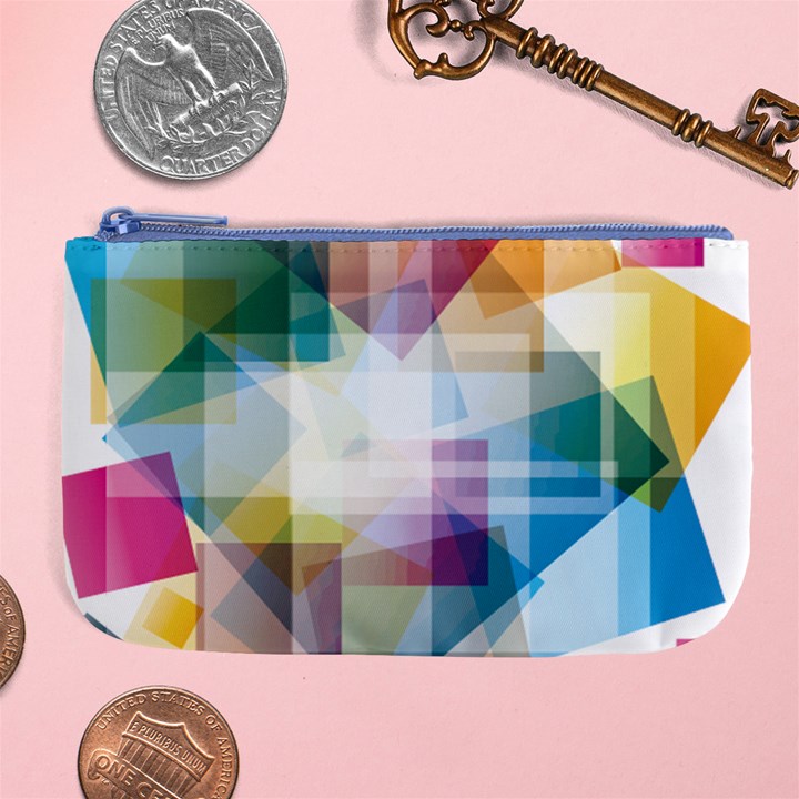 Abstract Background Large Coin Purse