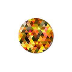 Abstract Geometric Triangles Shapes Golf Ball Marker (4 Pack) by Mariart