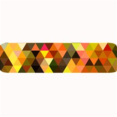 Abstract Geometric Triangles Shapes Large Bar Mats by Mariart