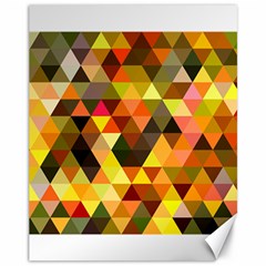 Abstract Geometric Triangles Shapes Canvas 11  X 14  by Mariart