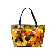 Abstract Geometric Triangles Shapes Classic Shoulder Handbag by Mariart