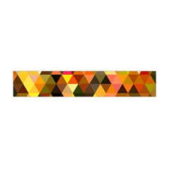 Abstract Geometric Triangles Shapes Flano Scarf (mini)