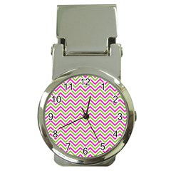 Abstract Chevron Money Clip Watches by Mariart