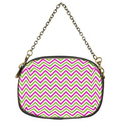 Abstract Chevron Chain Purse (two Sides) by Mariart