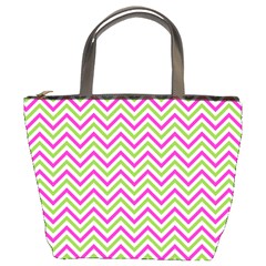 Abstract Chevron Bucket Bag by Mariart