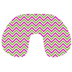 Abstract Chevron Travel Neck Pillows by Mariart