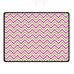 Abstract Chevron Double Sided Fleece Blanket (small)  by Mariart