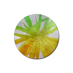 Abstract Background Tremble Render Rubber Coaster (round)  by Mariart