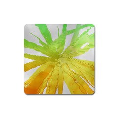 Abstract Background Tremble Render Square Magnet by Mariart