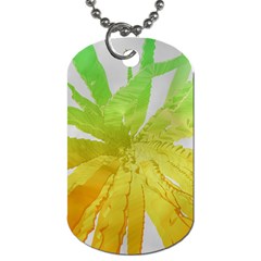 Abstract Background Tremble Render Dog Tag (one Side) by Mariart