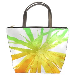 Abstract Background Tremble Render Bucket Bag by Mariart