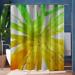 Abstract Background Tremble Render Shower Curtain 60  X 72  (medium)  by Mariart