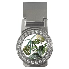 Botanical Illustration Palm Leaf Money Clips (cz)  by Mariart