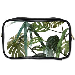 Botanical Illustration Palm Leaf Toiletries Bag (two Sides) by Mariart