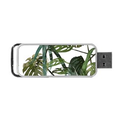 Botanical Illustration Palm Leaf Portable Usb Flash (two Sides) by Mariart