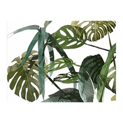 Botanical Illustration Palm Leaf Double Sided Flano Blanket (mini)  by Mariart