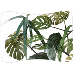 Botanical Illustration Palm Leaf Velour Seat Head Rest Cushion by Mariart