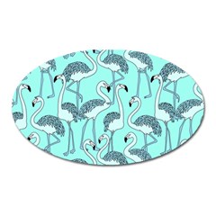 Bird Flemish Picture Oval Magnet