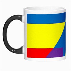 Colorful Red Yellow Blue Purple Morph Mugs by Mariart