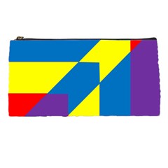 Colorful Red Yellow Blue Purple Pencil Cases by Mariart