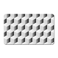 Cube Isometric Magnet (rectangular) by Mariart