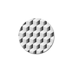 Cube Isometric Golf Ball Marker (10 Pack) by Mariart