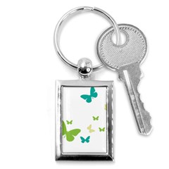 Butterfly Key Chains (rectangle)  by Mariart