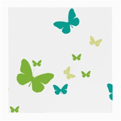 Butterfly Medium Glasses Cloth (2-side) by Mariart