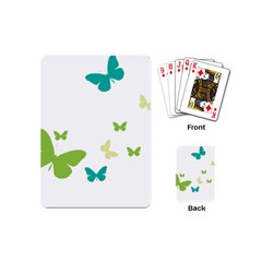 Butterfly Playing Cards (mini) by Mariart