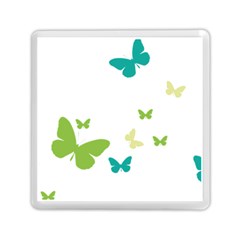 Butterfly Memory Card Reader (square) by Mariart