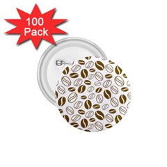 Coffee Beans Vector 1 75  Buttons (100 Pack)  by Mariart