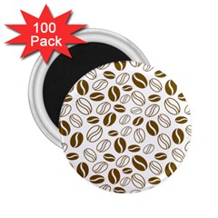 Coffee Beans Vector 2 25  Magnets (100 Pack) 