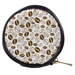 Coffee Beans Vector Mini Makeup Bag by Mariart