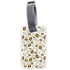 Coffee Beans Vector Luggage Tags (one Side)  by Mariart