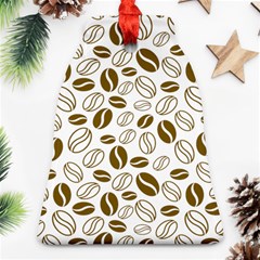 Coffee Beans Vector Ornament (bell) by Mariart