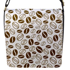 Coffee Beans Vector Flap Closure Messenger Bag (s) by Mariart