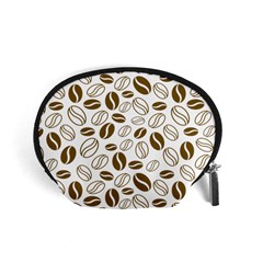 Coffee Beans Vector Accessory Pouch (small) by Mariart