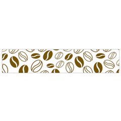 Coffee Beans Vector Small Flano Scarf by Mariart