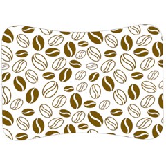 Coffee Beans Vector Velour Seat Head Rest Cushion