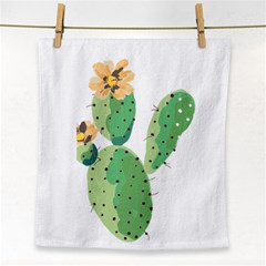 Cactaceae Thorns Spines Prickles Face Towel by Mariart