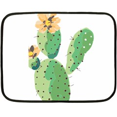 Cactaceae Thorns Spines Prickles Fleece Blanket (mini) by Mariart