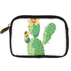 Cactaceae Thorns Spines Prickles Digital Camera Leather Case by Mariart