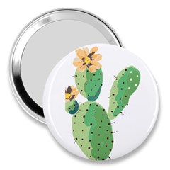 Cactaceae Thorns Spines Prickles 3  Handbag Mirrors by Mariart