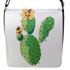 Cactaceae Thorns Spines Prickles Flap Closure Messenger Bag (s) by Mariart