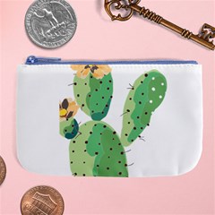 Cactaceae Thorns Spines Prickles Large Coin Purse by Mariart