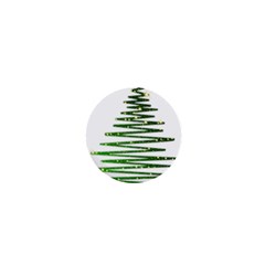 Christmas Tree Spruce 1  Mini Magnets by Mariart